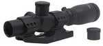 BSA Optics Tactical Weapon Rifle Scope 1-4X24 30mm Maintube Mil Dot Reticle 1/2 MOA Adjustments Black Color Mount .223 a