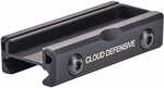 Cloud Defensive LCS Black Anodized Aluminum Proprietary Dual Cable Control Channels Ambidextrous Tape Switch Mount Fits