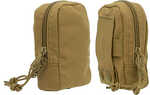 Cole-TAC Side Car Multipurpose Pouch 3.5"x1.5"x5.25" 1000 Denier Nylon Construction Coyote Brown BP3102