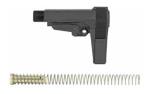 CMMG 55CA9F7 RipBrace Standard With Receiver Extension Black