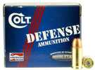 9mm Luger 124 Grain Hollow Point 20 Rounds Colt Ammo Ammunition