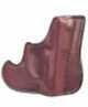 Don Hume 001 Front Pocket Holster Fits Taurus 85 S&W J Frame Ambidextrous Brown Leather J100100R