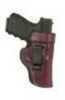 Don Hume H715M Clip-On Holster Inside The Pant Fits Glock 42 Left Hand Brown Leather J167105L