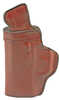 Don Hume H715M Clip-On Holster Inside the Pant Fits Sig P365 Right Hand Brown With Body Shield J169162R
