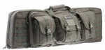 Drago Gear 12301GY Double Gun Case 37" x 14" x 12.5" Exterior 600D Polyester Gray
