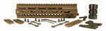 Geissele Automatics MK4 Super Modular Rail 13.5" MLOK includes Stainless Steel Gas Block Desert Dirt Color 05-278S