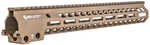 Geissele Automatics MK14 Super Modular Rail 15" MLOK Desert Dirt Color Finish Barrel Nut Wrench Sold Separately (GEI-02-