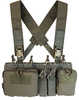 Haley Strategic Partners D3cr-h Chest Rig Supports .308 Platforms Nylon Construction Ranger Green Includes (4) Rifle Mag