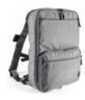 Haley Strategic Partners Flatpack Backpack 14"x10" Grey Finish 500D Cordura Mil-Spec Nylon Material Expands to Over 1400