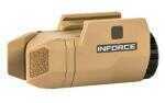 INFORCE APL-Compact Weapon Mounted Light Fits Picatinny Ambidextrous On/Off Switches Enable Left or Right Hand Activatio