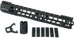 Manticore Arms Inc. Transformer Rail GEN 2 Black Fits AR-15 15" Includes 6 Polymer Grip Panels MA-19350