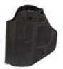 Mission First Tactical Appendix Holster Black Ambidextrous IWB/OWB For S&W M&P Shield/Shield Plus 9mm,40 Cal 1.0 & 2.0