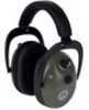 Motorola Electronic Hearing Protection/Amplification Headset OD Green Stereo/Hearing Protector Aux Cord MHP71