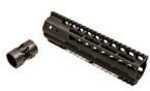 Noveske 5000458 NHR Keymod Handguard 9" Rail 6005A-T5 Aluminum Black Hard Coat Anodized