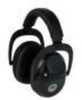 OLYMPIA Earmuff, Black, Electronic, 3.5mm Cord For