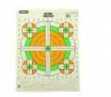 Champion Traps And Targets Scorekeeper Paper - Fluorescent Orange & Green Bull 100 Yd. Rifle Sight-In 14" X 18