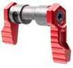 Phase 5 Weapon Systems Ambidextrous 90-Degree Safety Selector Red Anodized Finish Levers are Machined from 6061-T6 Bille
