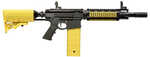 PepperBall VKS Carbine Semi-Automatic Ball Launcher 68 Caliber 14" Barrel Matte Finish Yellow A2 Grip Adjustable