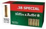 38 Special 148 Grain Lead 50 Rounds Sellior & Bellot Ammunition