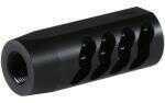 Seekins Precision 0011510039 ATC 308 Win/7.62 NATO Muzzle Brake 5/8"-24 tpi Black Melonite 416 Stainless Steel