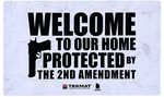 TekMat Door Mat 2nd Amendment Gray 25"x42" 42-2AMENDMENT