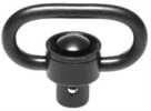 TROY QD360 QD Sling Mount with Swivel 360 Degree Push Button Black Finish Fits Battlerail SMOU-PBS-00BT-00