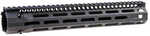 TROY BattleRail SOCC125 12.5" Rail Fits AR 5.56 M-LOK Aluminum Black Finish SRAI-SR1-12BT-00