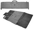 Ulfhednar Rifle Case/ Shooting Mat Combo with Backpack Straps Gray 50" UH040