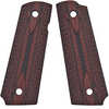 VZ Grips Double Diamond Pistol Black Cherry Color G10 Fits 1911 Full Size Ambidextrous 05-04-1110-00-10-000