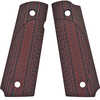 VZ Grips ETC Pistol Black Cherry Color G10 Fits 1911 Full Size Ambidextrous 06-04-1110-00-10-000