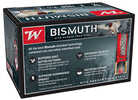 Link to Model: Bismuth Caliber: 12 Gauge 3" Grains: #4 Ounce of shot: 1 3/8 oz Type: Shotshell Units Per Box: 15 Manufacturer: Winchester Ammunition Model: Bismuth Mfg Number: SWB1234XV