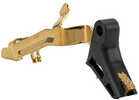 Zaffiri Precision Fb Trigger Anodized Finish Black Shoe Tin Gold Safety And Trigger Bar For Glock Gen 1-4 9/40 Zp.trig.b