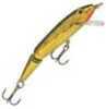 Rebel Jointed FloatIng Minnow 1/2Oz 4-1/2 In. Gold/Black