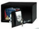 Sentry Security Safe 6.6"H X 11.4"W 10.4"D - Lever Key Lock 2 Live-Locking Bolts Solid Steel Pry-Resistant Door
