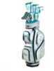 Tour Edge Lady Right Hand Tall Complete Set-White/Teal