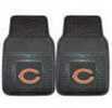 FanMats 2 Piece Vinyl Car Mat Set Nfl - Chicago Bears