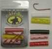 Team Catfish Ez Load Tubes With 2/0 Hooks 6Pk Cam Action Black