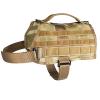 US Tactical K9 MOLLE Vest - Coyote - Medium