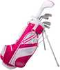 Tour X Size 1 Pink 5pc Jr Golf Set w/Stand Bag