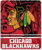 Chicago Blackhawks Fade Away Fleece Throw