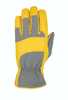 Heatwave Leather Glove Gray Tan Goatskin XXL