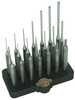 Grace USA 21 Piece Steel Punch Set w Bench Block