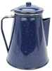 Stansport Enamel Coffee Pot 8 Cup Percolator with basket