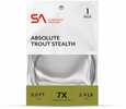 Scientific Anglers Absolute Trout Stealth 9 ft 7X Leader