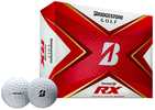 Bridgestone Tour B RX Golf Balls-Dozen White