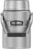 Thermos 47 oz SS Food Jar w Inner Containers Silver