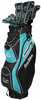 Tour Edge Moda Silk Womens Golf Set Black Lt Blue Rh