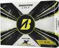 Bridgestone Tour B X 2022 Golf Balls-dozen Yellow