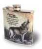 American Expedition Steel Flask - Gray Wolf