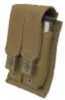 T ACP rogear Coyote Tan Double Pistol Mag Pouch